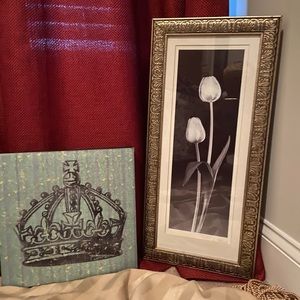 2 decorative wall pictures